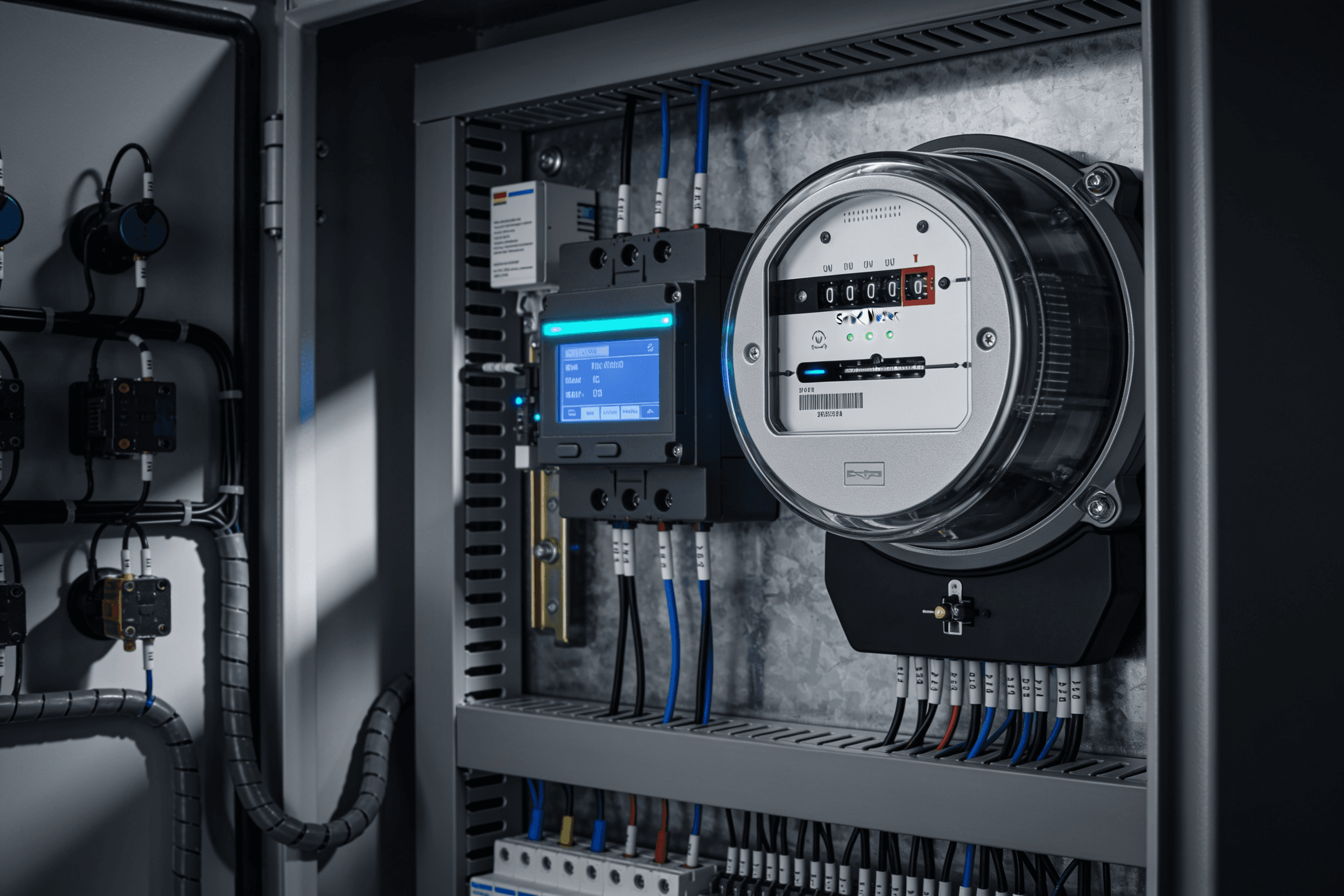 Smart-Meter-Installation im Zählerschrank